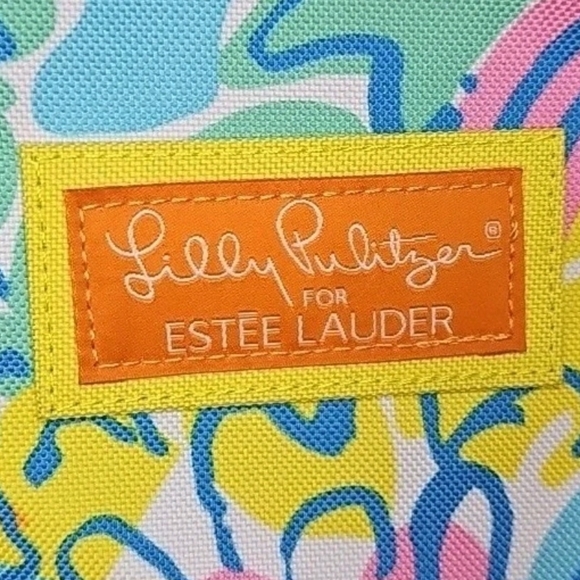 Lilly Pulitzer Colorful Floral Tote Bag - Picture 2 of 6